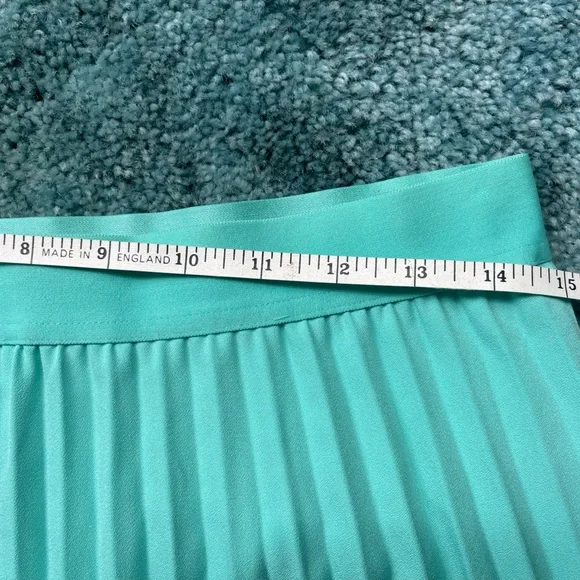 NYCo M Pleated Tiffany Blue Skirt NWT - Picture 6 of 7